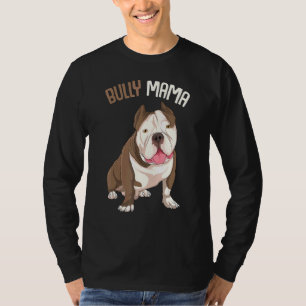 Camiseta American Bully Mama Dog Mãe Women