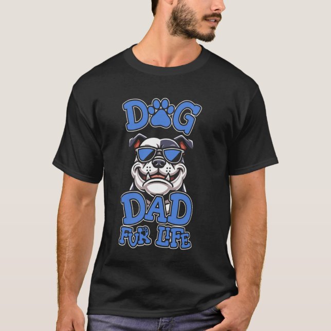 Camiseta American Bully Padre Breed - Pai de Cachorro-Pet B (Frente)