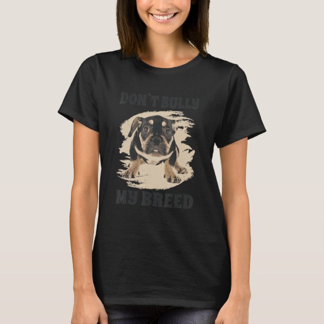 Camiseta American Bully XL Cute Puppy American Bully (Frente)