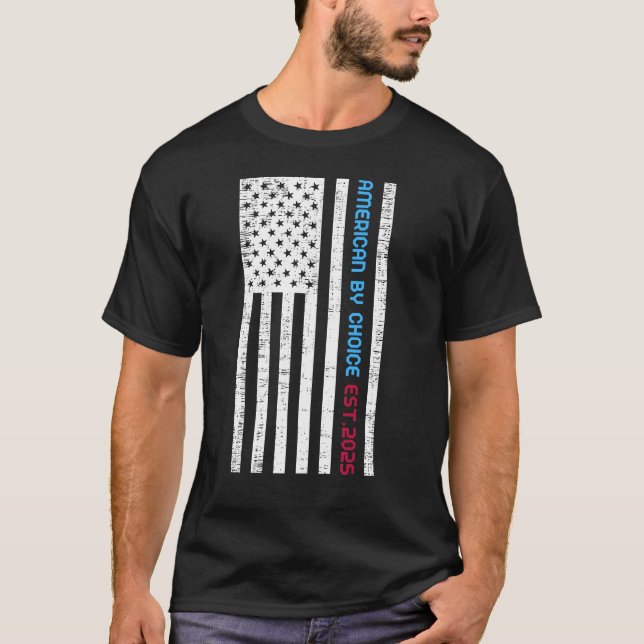 Camiseta American By Choice Est.2025 (Frente)