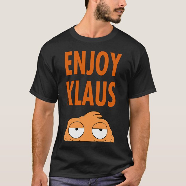 Camiseta American Dad Gosta de Klaus (Frente)