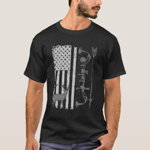 Camiseta American Deer Hunter Arco Flag Hoodie Buckw