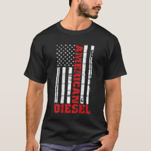 Camiseta American Diesel Flag Truck Turbo Brothers