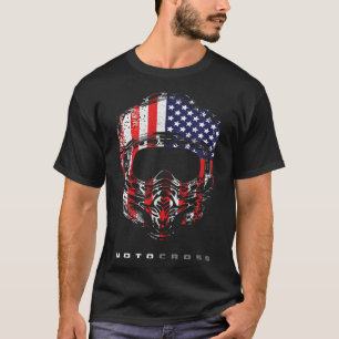Camiseta American Dirt Bike Motocross Roupa - Motocross - M