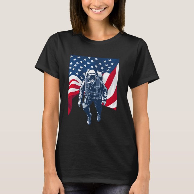 Camiseta American Diver (Frente)