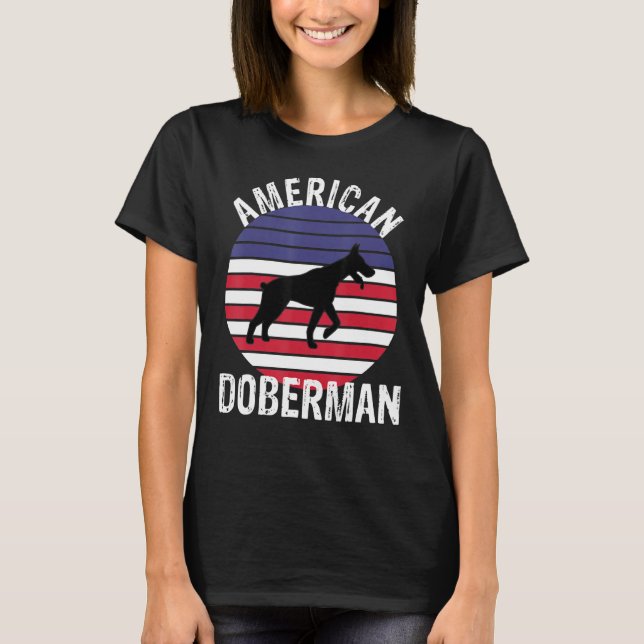 Camiseta American Doberman (Frente)
