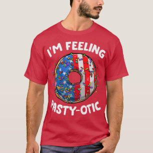 Camiseta American Donut Lover Baking Pastry 4th Of July Cut
