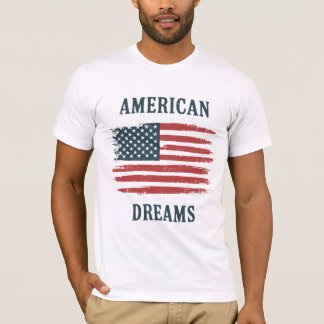 Camiseta "American Dreams Flag T-Shirt"