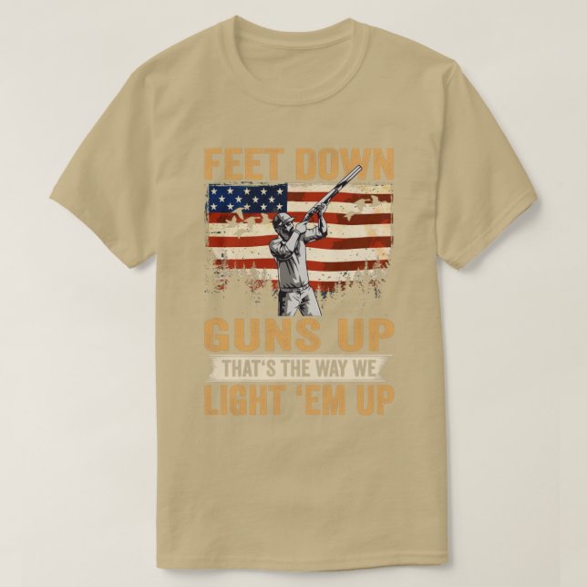 Camiseta American Duck Hunter Feed Down Torra EUA Duck Hu (Frente do Design)