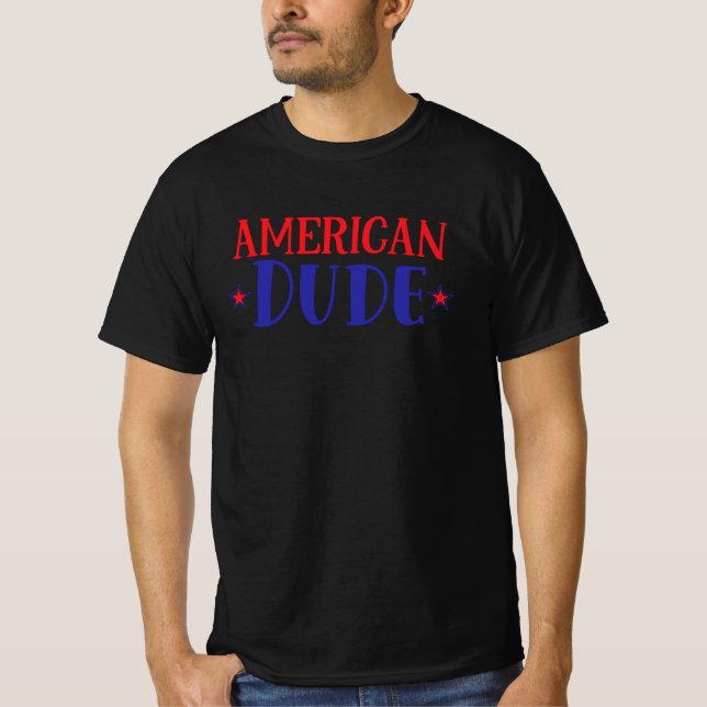 Camiseta American Dude (Frente)