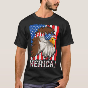 Camiseta American Eagle Mens, Estados Unidos Em 4 De Julho