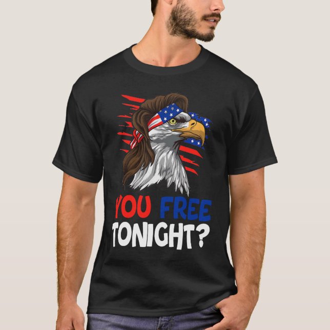 Camiseta American Eagle você liberta hoje à noite (Frente)
