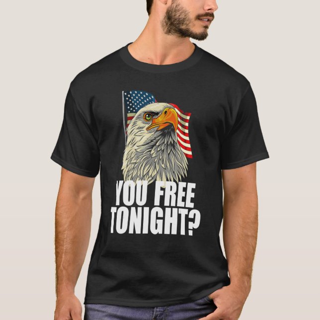 Camiseta American Eagle You Free Tonight (Frente)