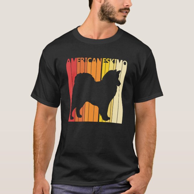 Camiseta American Eskimo Dog (Frente)