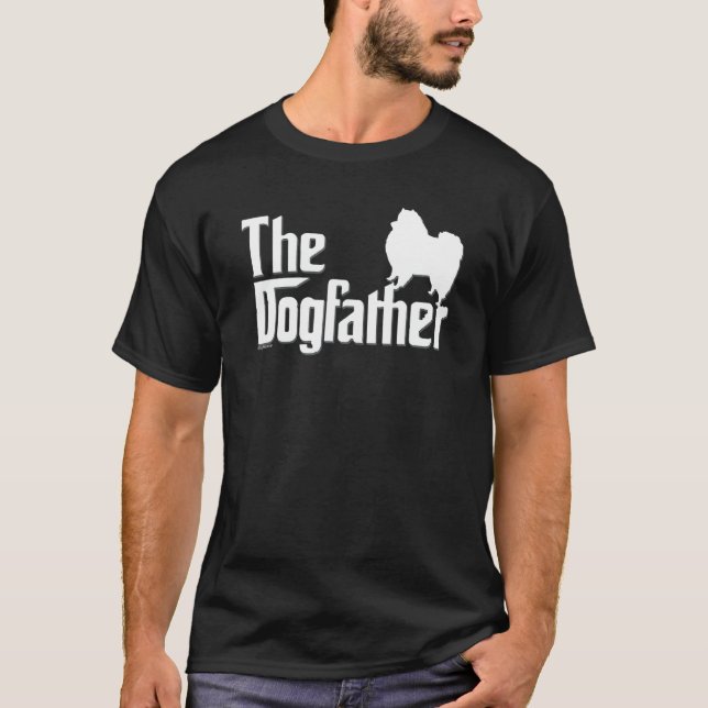 Camiseta American Eskimo Dog   American Eskimo Dog dad (Frente)