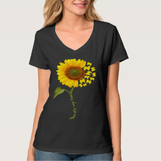 Camiseta American Eskimo Sunflower Eskie