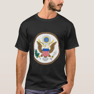 Camiseta American Excelente Seal E Pluribus Unum Estados Un