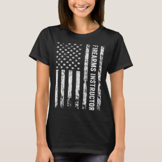 Camiseta American Firearms Instructor Gun Range Safety Offi