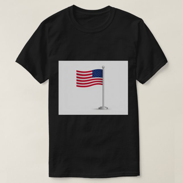 Camiseta american flag (Frente do Design)