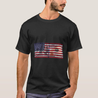 Camiseta American Flag 100 Dólar Bill Hoodie