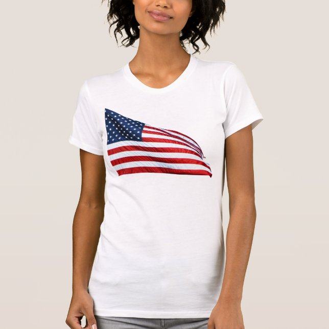 Camiseta American Flag 2412 (Frente)
