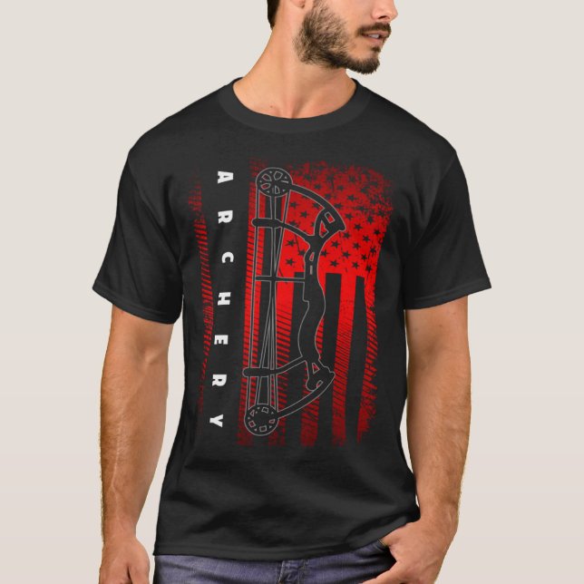 Camiseta American Flag Archery (Frente)