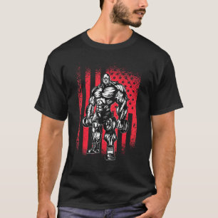 Camiseta American Flag Barbell 3