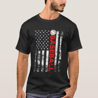 Camiseta American Flag Baseball Team