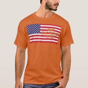 Camiseta American Flag Best Goat Farmer Ever Patriotic Four