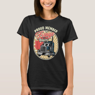 Camiseta American Flag Canada Flag Freedom Transport 2022 T