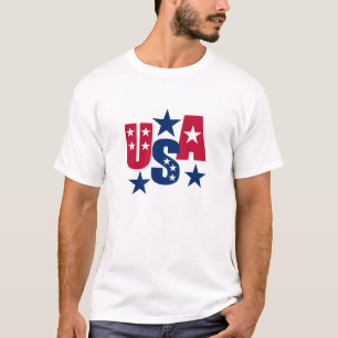 Camiseta American Flag Colors EUA