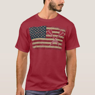 Camiseta American Flag Darts I Orud USA Dart Player