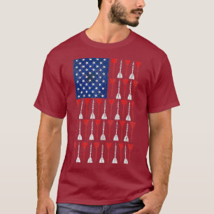Camiseta American Flag Darts Vintage