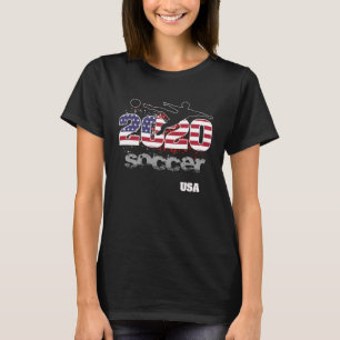 Camiseta American Flag Football Support, dos Estados Unidos