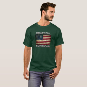 Camiseta American Flag - Grateful American