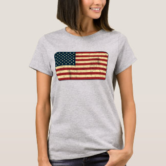 Camiseta American Flag Grungy