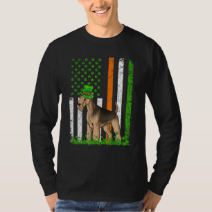 Camiseta American Flag Lakeland Terrier Dog St Patricks Da