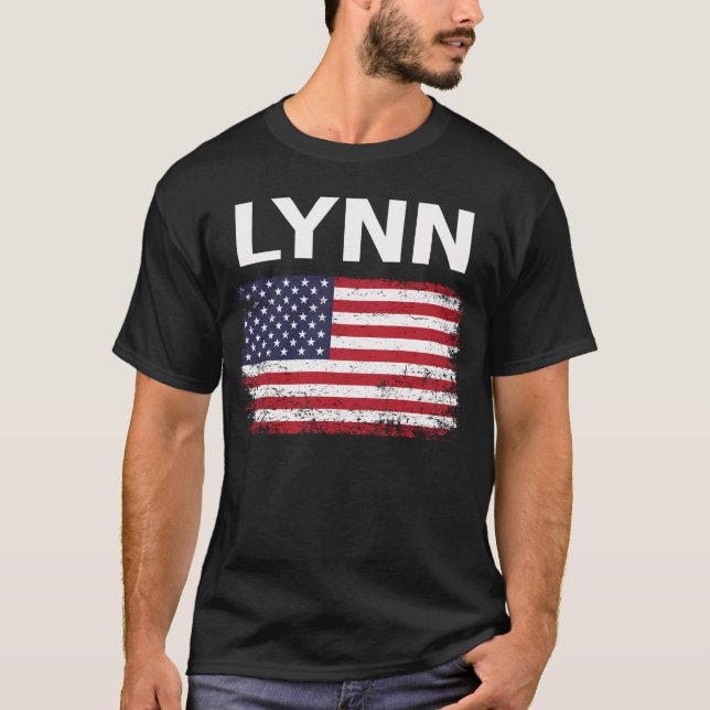 Camiseta American Flag Lynn (Frente)