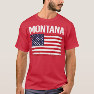 Camiseta American Flag Montana