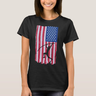 Camiseta American Flag Pole Vault