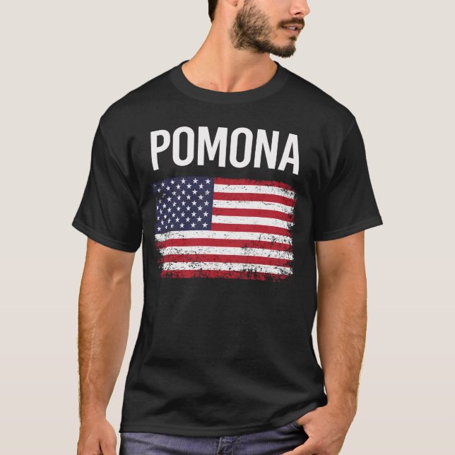 Camiseta American Flag Pomona (Frente)