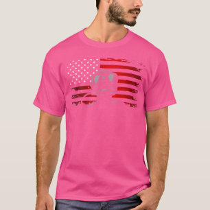 Camiseta American Flag Scuba Diving