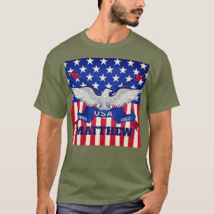Camiseta American Flag Semper Fi T-Shirt