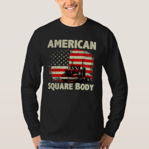 Camiseta American Flag Square Body American Squarebody Tru