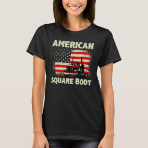 Camiseta American Flag Square Body American Squarebody Tru
