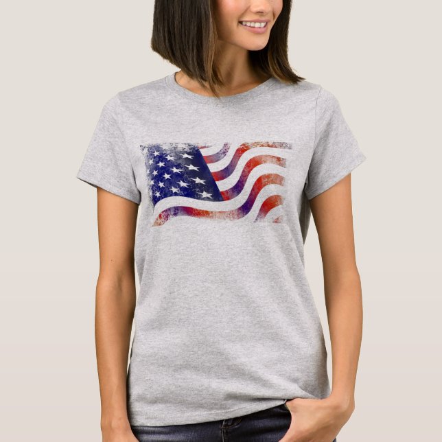 Camiseta American Flag T-Shirt (Frente)