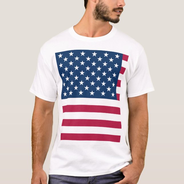 Camiseta American Flag T-Shirt (Frente)