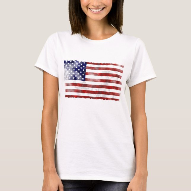 Camiseta American Flag T-Shirt (Frente)