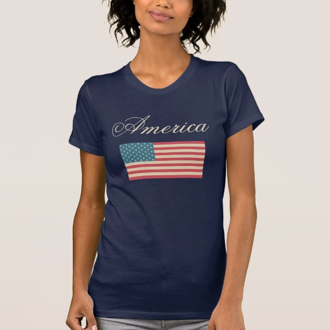 Camiseta American Flag T-Shirt (Frente)