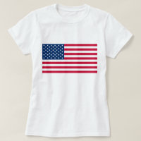 American Flag T-Shirt - EUA - Patriotic